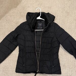 Women's Black down coat